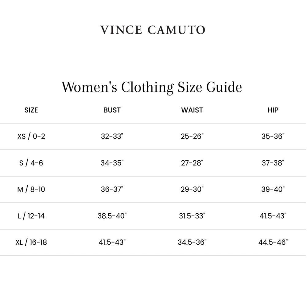 NWT Vince Camuto Parsley Print Ruffle Hem Smocked-Waist Long Sleeve Mini Dress - Picture 5 of 6